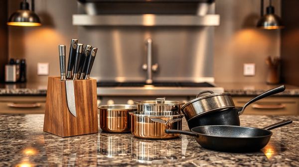 Top 10 ustensiles de cuisine professionnels à acquérir