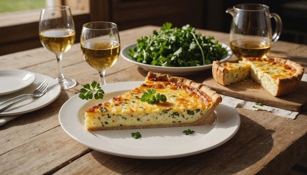 Quel vin accompagnera parfaitement votre quiche lorraine ?