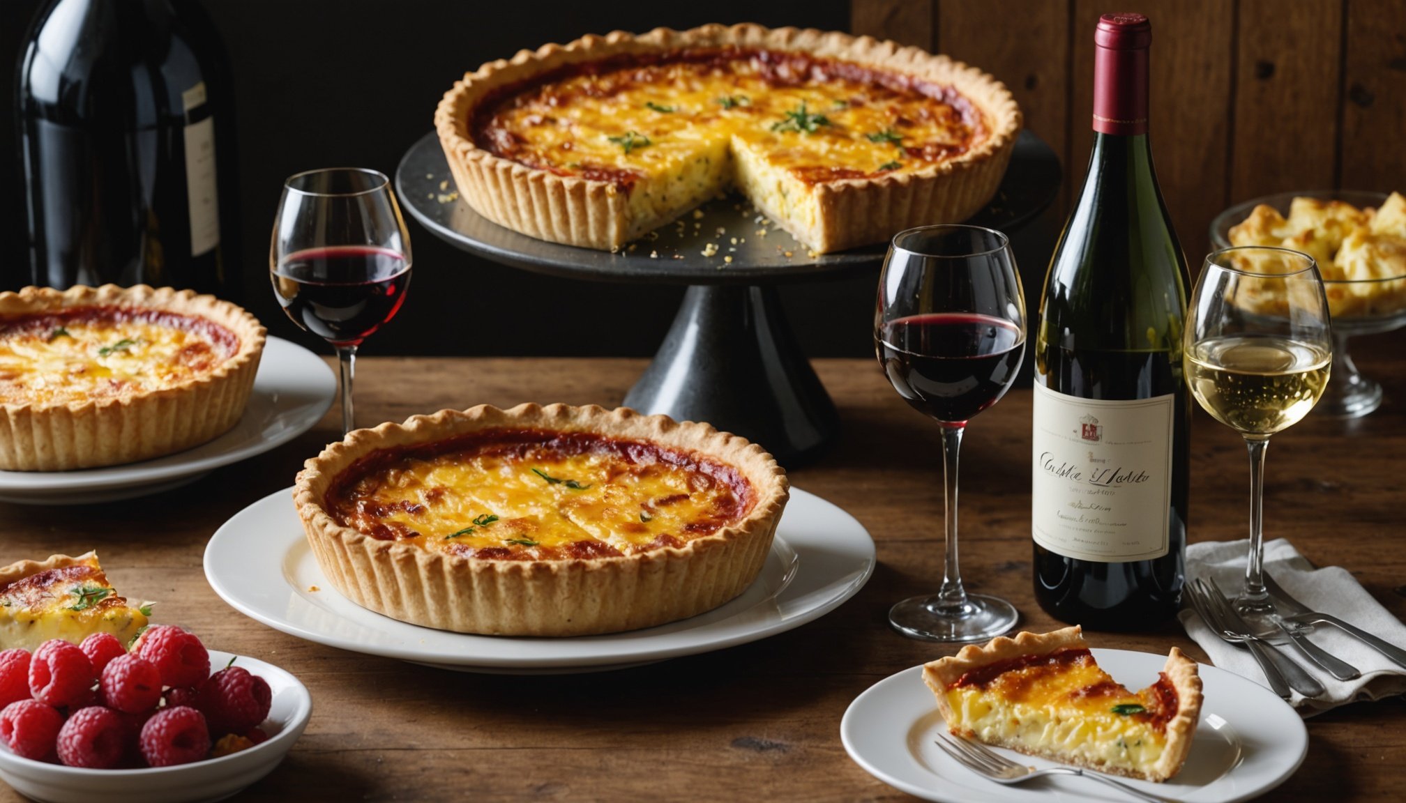 Vos questions sur les accords vins et quiche